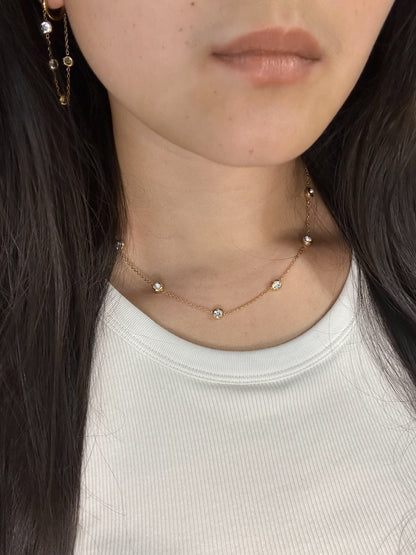 Dainty Diamond Necklace