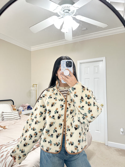 Winter Garden Sherpa Jacket