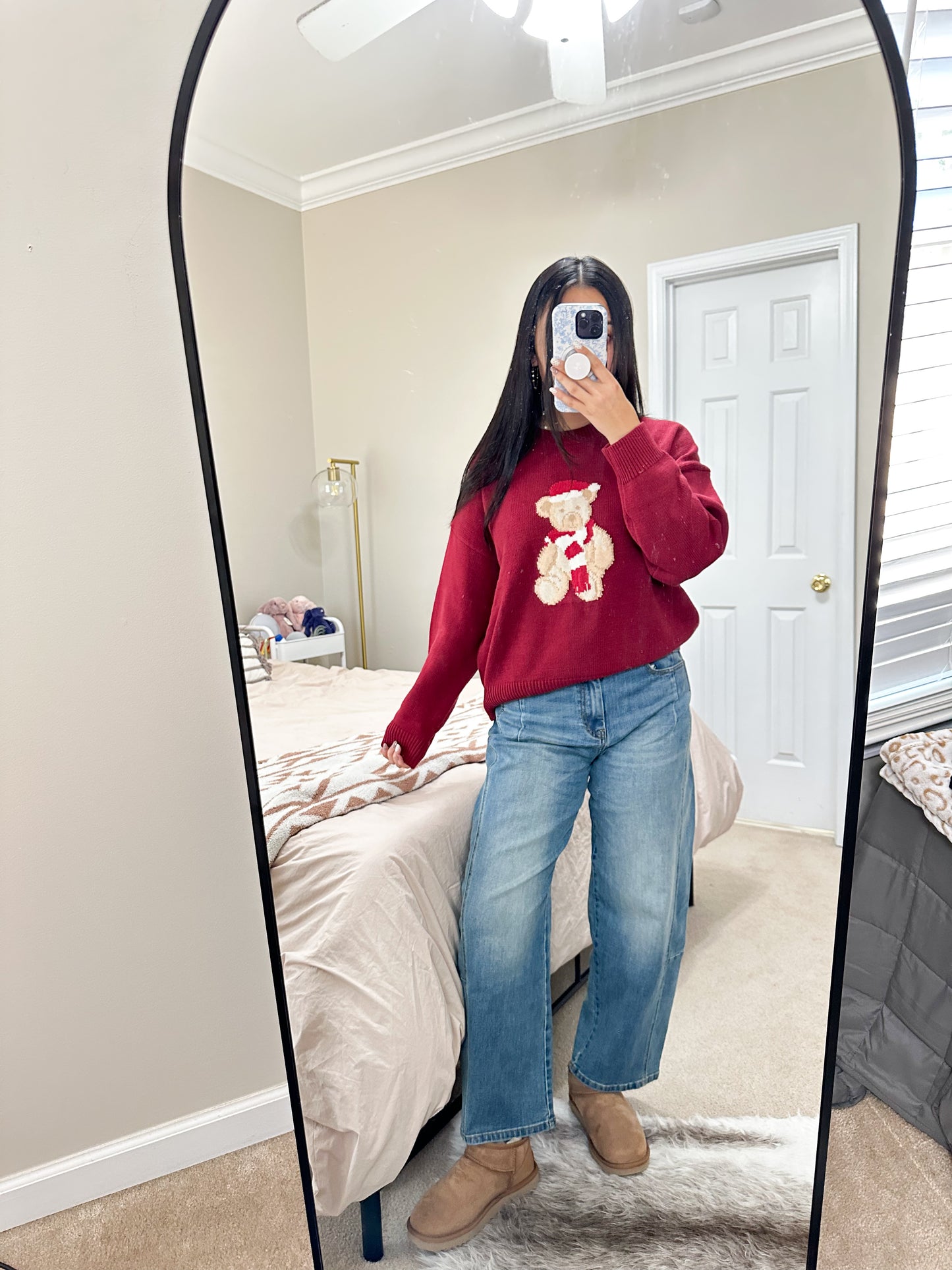 Holly Jolly Teddy Sweater