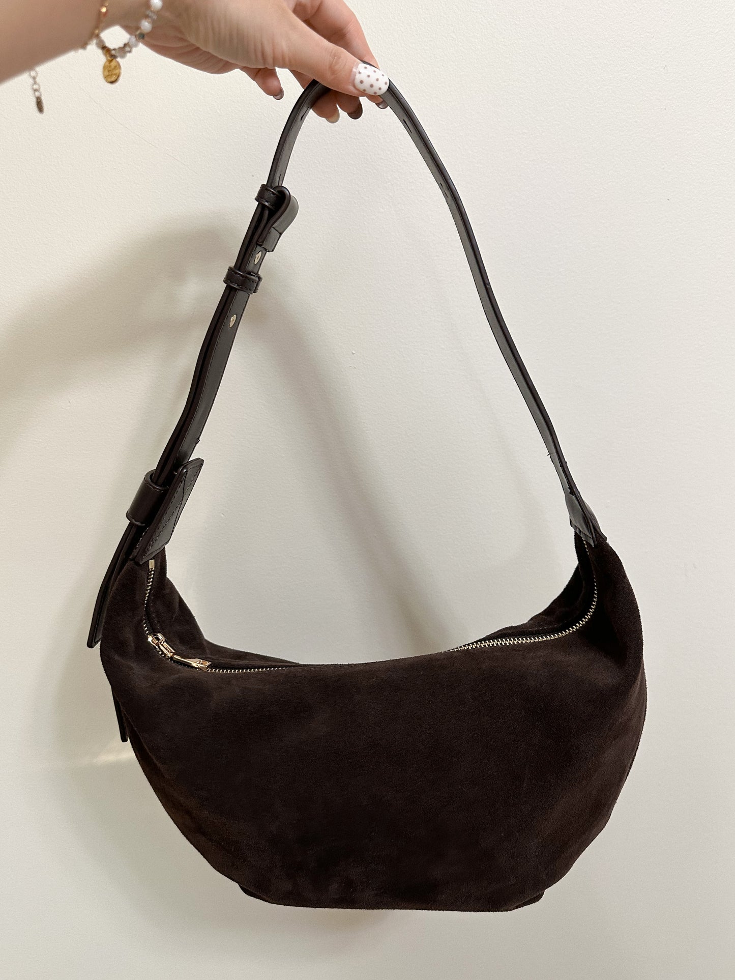 Elodie Suede Bag